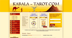 Desktop Screenshot of kabala-tarot.com