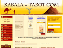Tablet Screenshot of kabala-tarot.com